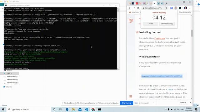 Laravel 7 Tutorial - #1 Installation