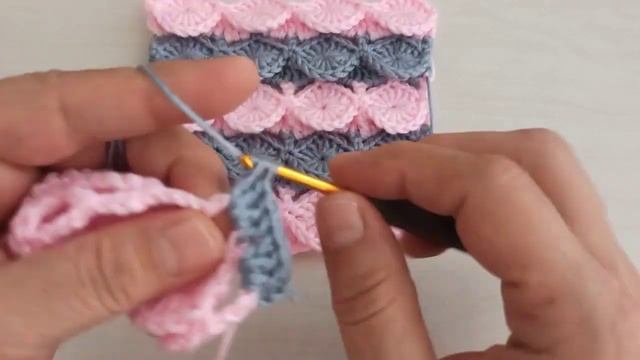3 D SÜPER KOLAY TIĞ İŞİ BEBEK BATTANİYE MODELİ /3 D SUPER EASY CROCHET BABY BLANKET PATTERN смотреть онлайн