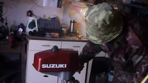 Советский лодочный мотор "Салют 2 э"