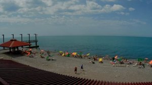 Море сегодня| Пляж пансионата Шексна| 04.06.23