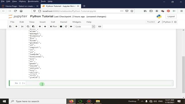How To See Complete List Of Keywords In Python | Python 4 You | Lecture 17