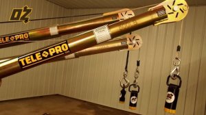 Tele-Pro Telescopic Davit Crane by Oz Lifting Products