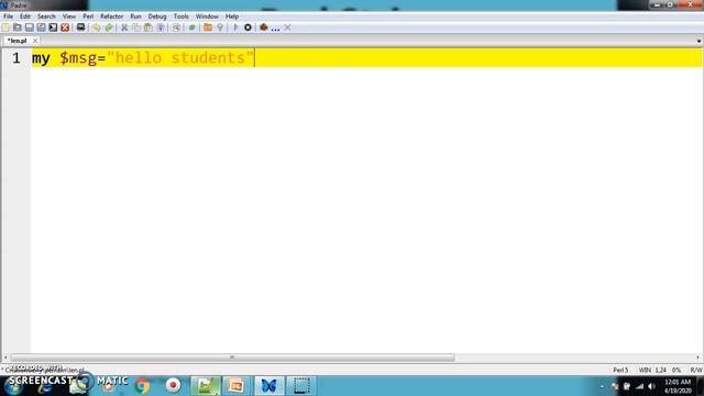 Perl: Scripting Programming Part 19 смотреть онлайн