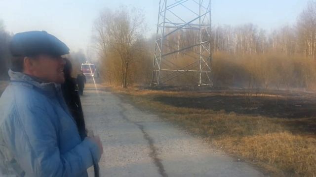 Пожар в Метрогородке