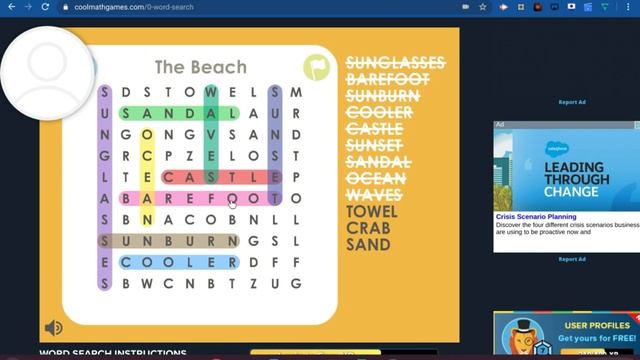 Playing word search puzzles and chess (not very good at = RAGE) on cool math games смотреть онлайн