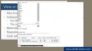 Oracle SQL Tuning with Views and View Merging