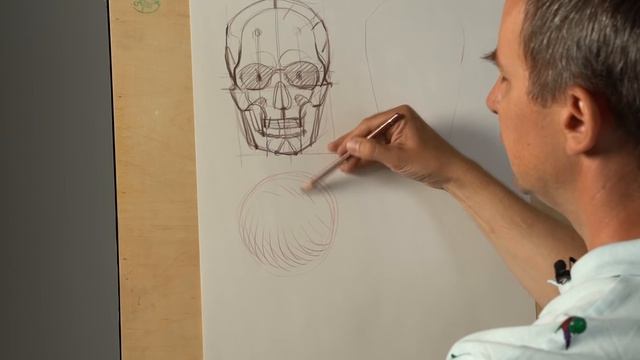 Как рисовать "Обрубовку головы" - А. Рыжкин