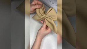 Шью Трендовый бант для волос
