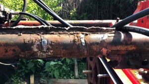 Роторная косилка Lisicki на Т-16, часть 2.