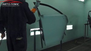 Покраска дверей с авторазбора под прибор (Тойота камри)