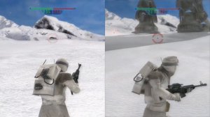 Star Wars Battlefront Xbox Series X vs Xbox 360 Comparison