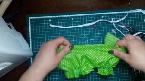 Как сшить панталоны с оборками для текстильной куклы.Подробный МК+выкройка.