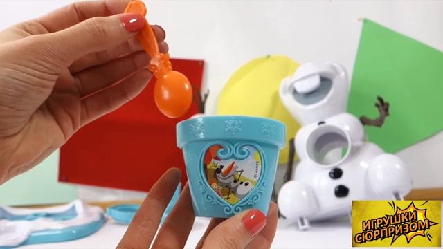 Дисней замороженные Олаф конус производитель - Disney Frozen Olaf Cone Maker смотреть онлайн