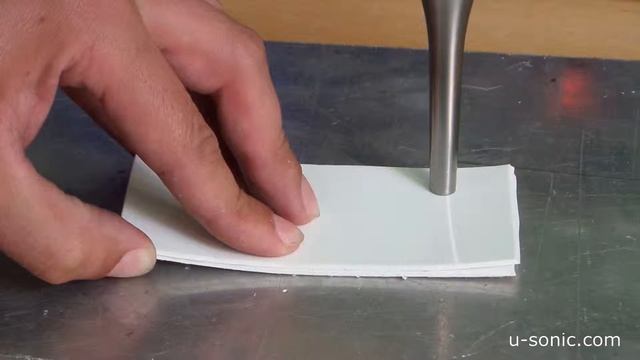 Ультразвуковая сварка лент пометоудаления толщиной 1,8 мм смотреть онлайн