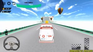 Ambulance Car Stunts: Mega Ramp Stunt Car Driving Simulator Games 3D - Android GamePlay 2020