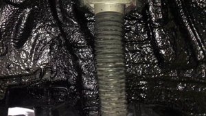 Hyundai Tucson жидкие подкрылки - антикор и шумоизоляционная обработка арок и подкрылков