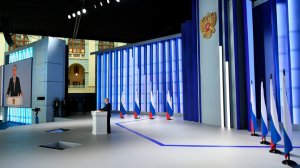 Послание Президента РФ Владимира Путина Федеральному Собранию 2023 (с сурдопереводом) - Россия 1