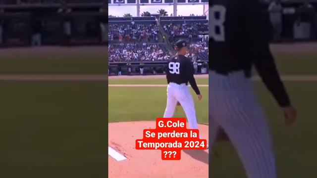 GERRIT COLE SE PERDERA LA TEMPORADA 2024