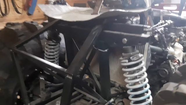 Самодельный квадроцикл на шинах низкого давления смотреть онлайн