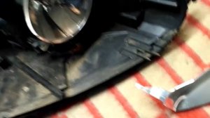 как разобрать фару на w GOLF