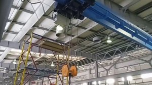 Кран г/п 10 т. Настройка частотника на подъём.