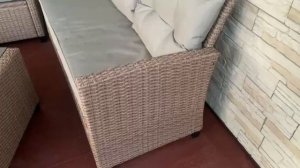 Комплект садовой мебели из искусственного ротанга AFM-804 Beige