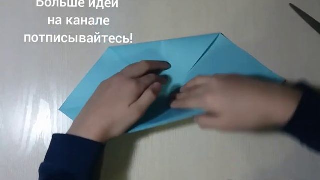 Оригами кораблик. Новогодняя поделка из бумаги. поделка на Новый год! смотреть онлайн