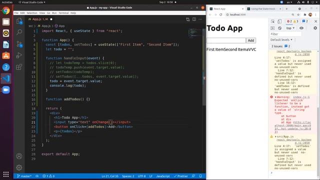Software Dev Training - React - Todo App