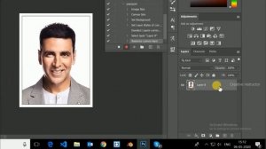 How To Create Action Passport Size Photo  Photoshop CC Tutorial (By One Click) Step by Step Process