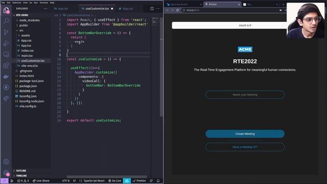 Building a Video Calling App With App Builder & Customizations API смотреть онлайн