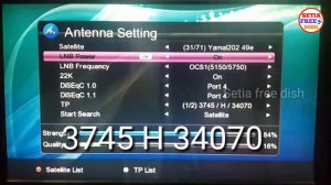Yamal 601 at 49° East New Update || Russian Channel