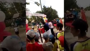 Открытие парка.с Султан андроповский район. Часть первая.