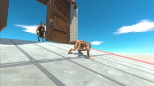 Run Away from SCP-096 - Animal Revolt Battle Simulator