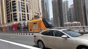 Dubai Marina District. Район Дубай Марина.