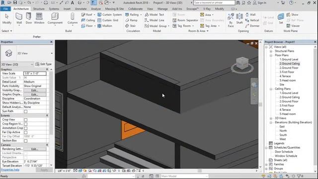 ?REVIT LIVE PROJECT | Building a Two Story House using Revit Architecture смотреть онлайн