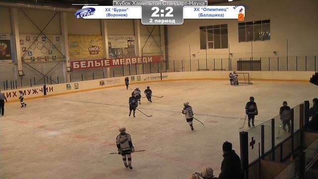 "Кубок Хамильтон Стандарт-Наука" по 2009 г.р. ХК "Буран" (Воронеж) -ХК "Олимпиец" (Балашиха) смотреть онлайн