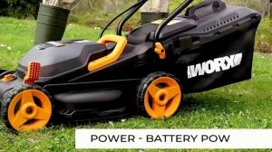 WORX WG730E 18V (20V MAX) Brushless Cordless 30cm Lawn Mower