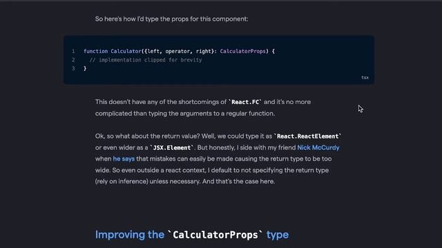 How to write a React Component in TypeScript ? Front-End Daily #14