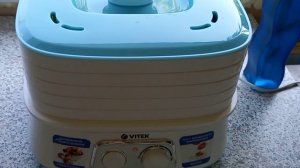Сушилка для овощей, фруктов и зелени VITEK VT-5053 W. Обзор, тест-драйв и отзыв