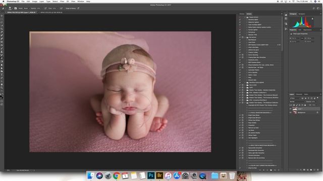 Froggy Edit - Newborn Photography Tutorial смотреть онлайн