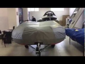 Транспортировочный тент на пвх лодку Stormline Adventure Extra 400 наш сайт tentnalodku.ru