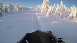 Rmk 800 155 and lynx 49 ranger Deep snow in Finland