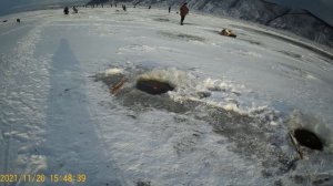 Первая рыбалка на хапуги 2021-2022