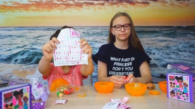 Сюрприз для девочек! Фиолетовая кукла Лол! смотреть онлайн