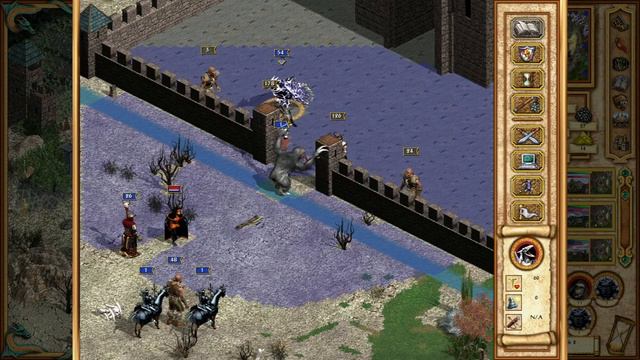 Heroes of Might and Magic 4 - Megom Chronicles Memory Crystal part 9 - Champion difficulty смотреть онлайн