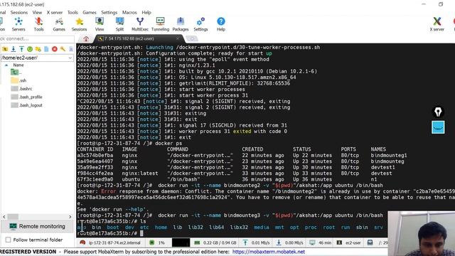 Dockers: Docker Volumes vs Bind Mounts смотреть онлайн