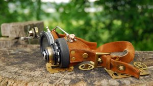 Стимпанк гогглы своими руками.mp4