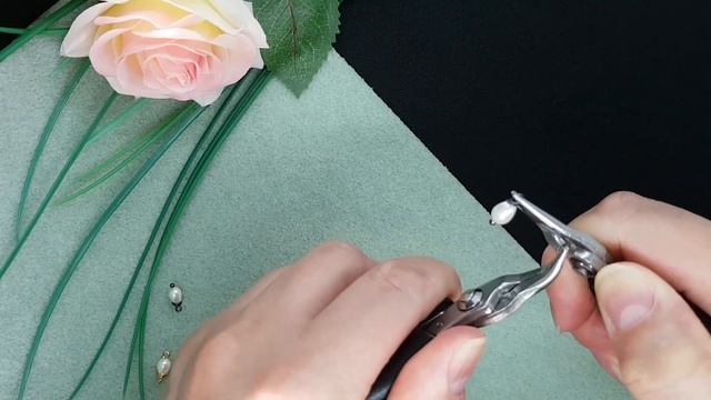 Держатель для очков, украшение. Шапочка на бусину из ПИНА. Necklace DIY. Handmade.