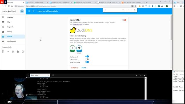 Home Assistant NGINX / ZeroConf / SplitDNS / SSL смотреть онлайн