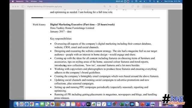 Digital Marketing Experience Resume | Specialist Resume смотреть онлайн